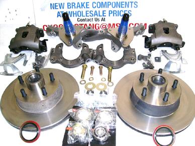  70 71 73 MUSTANG FAIRLANE TORINO BIG BEARING DISC BRAKE